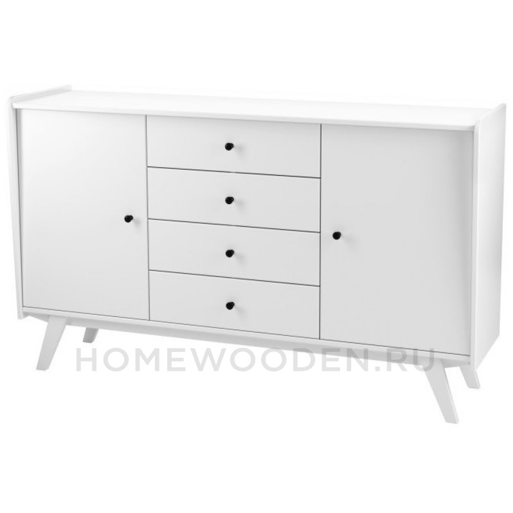 ТУМБА ВИНТАЖ 2 ДВЕРИ 4 ЯЩИКА