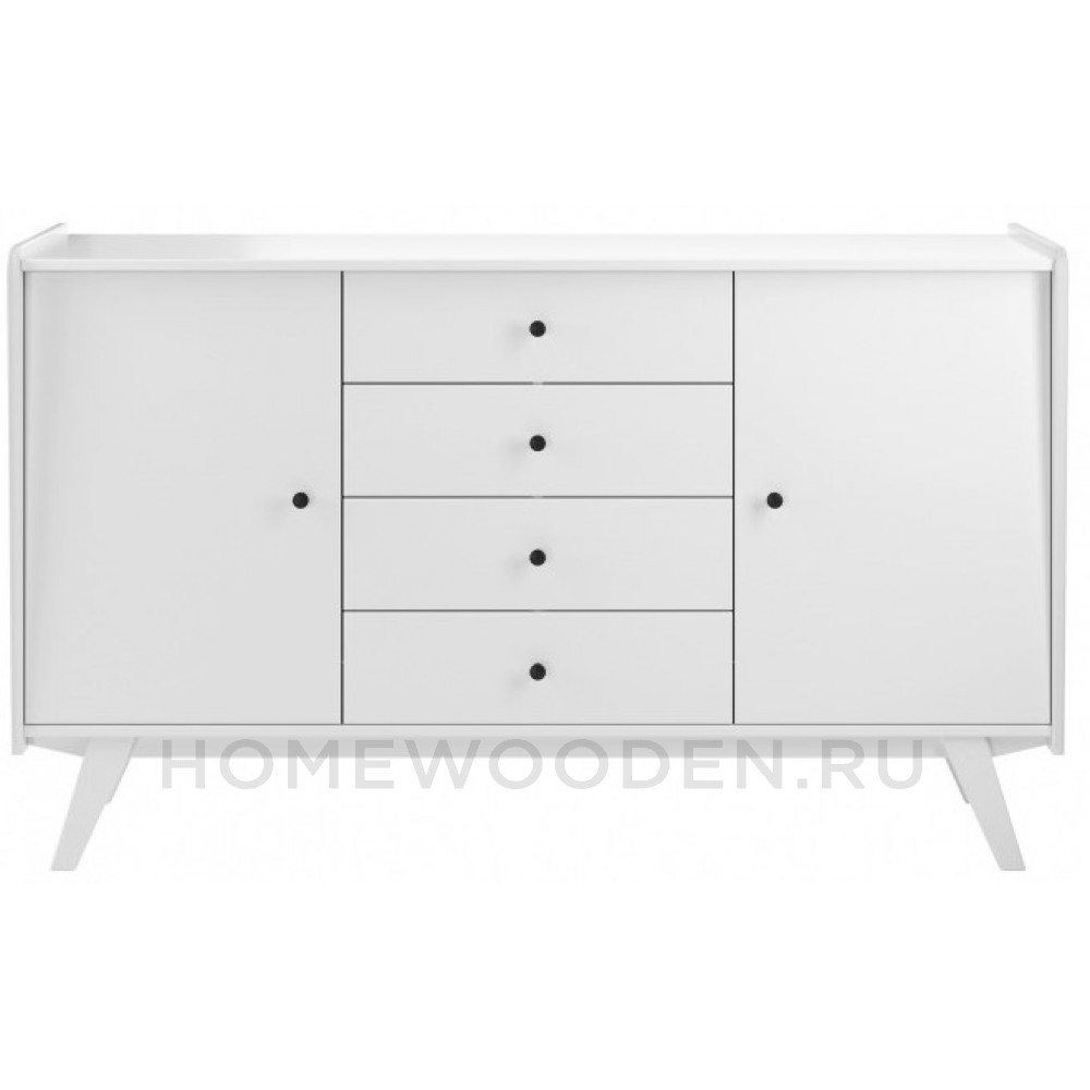 ТУМБА ВИНТАЖ 2 ДВЕРИ 4 ЯЩИКА