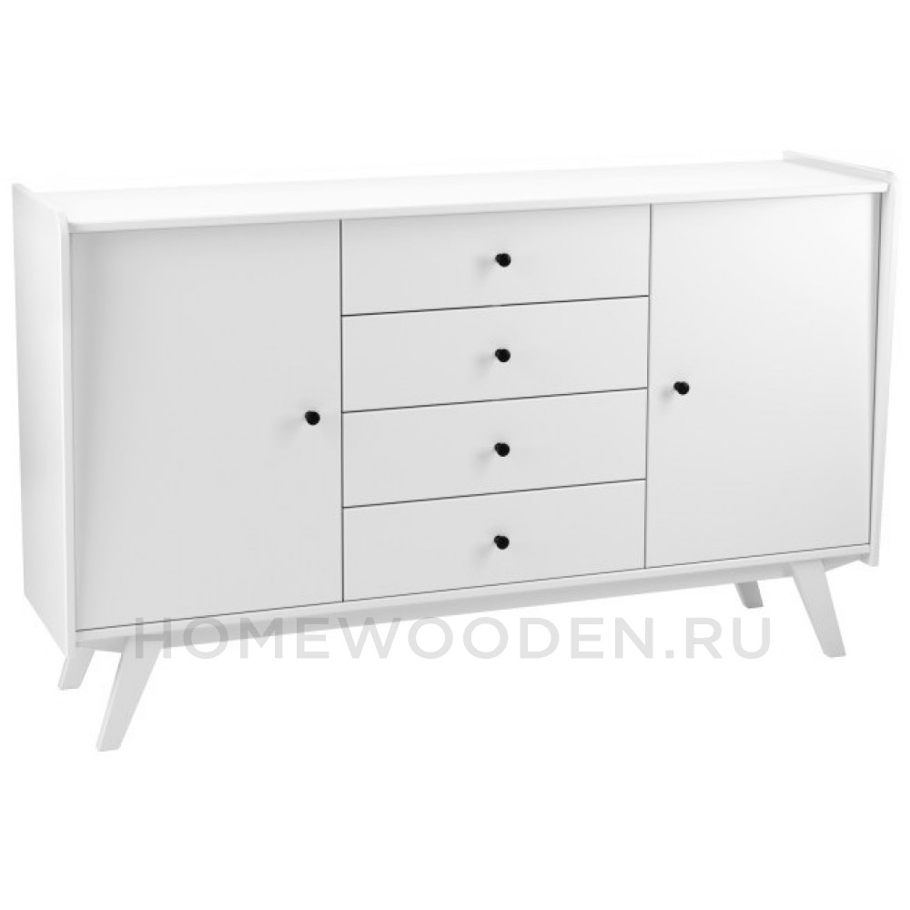 ТУМБА ВИНТАЖ 2 ДВЕРИ 4 ЯЩИКА