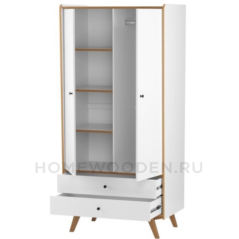 ШКАФ 2Х ДВЕРНЫЙ ВИНТАЖ