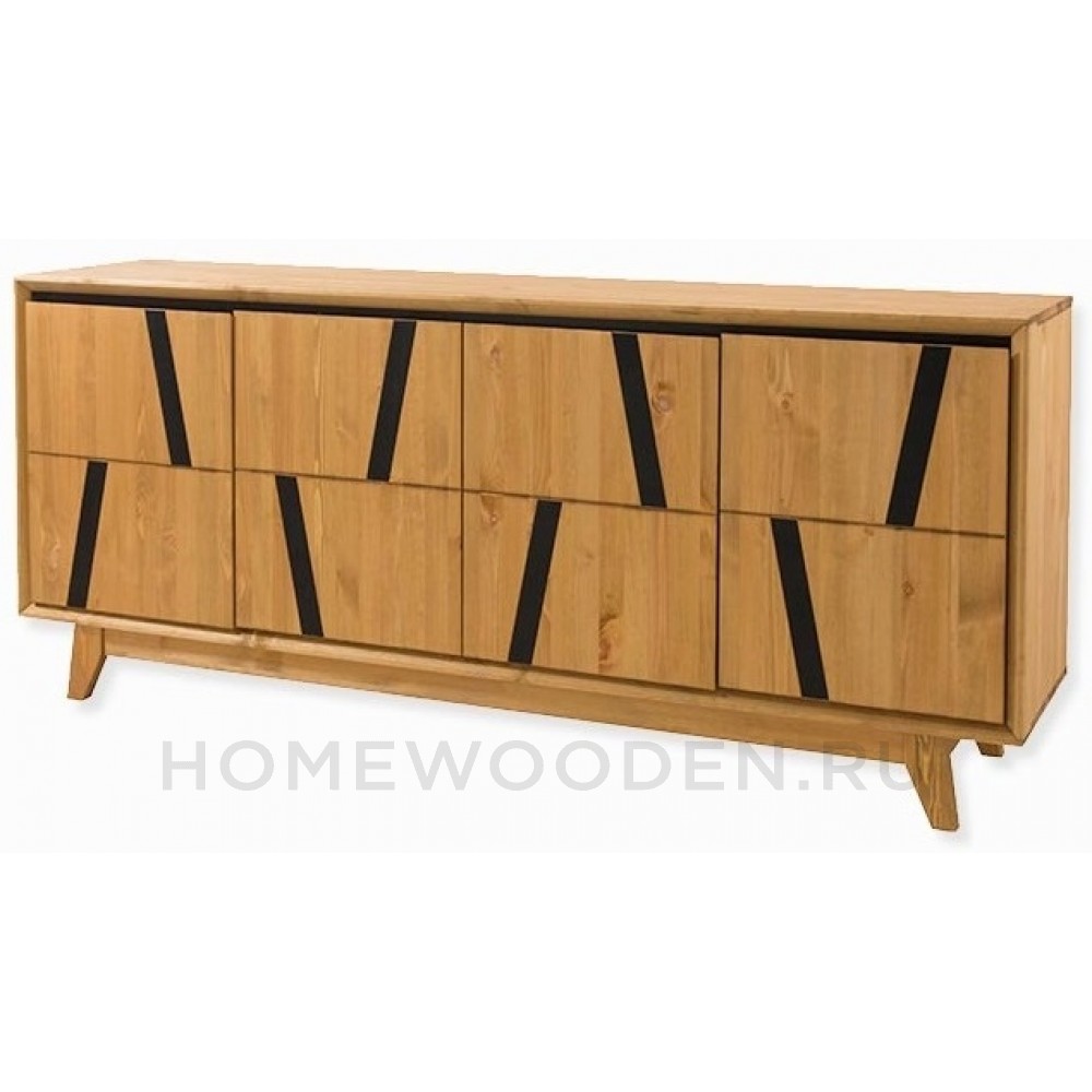 ТУМБА МЭНСОН 42 МЭНСОН (4 ДВЕРИ+2 ЯЩИКА) БЕЙЦ/МАСЛО