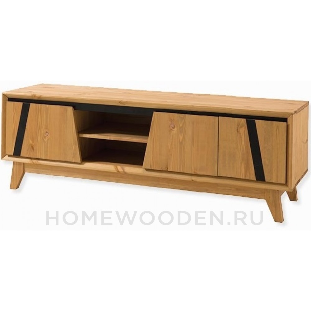 ТУМБА ТВ МЭНСОН 180 3 РАСПАШНЫЕ ДВЕРЦЫ БЕЙЦ/МАСЛО