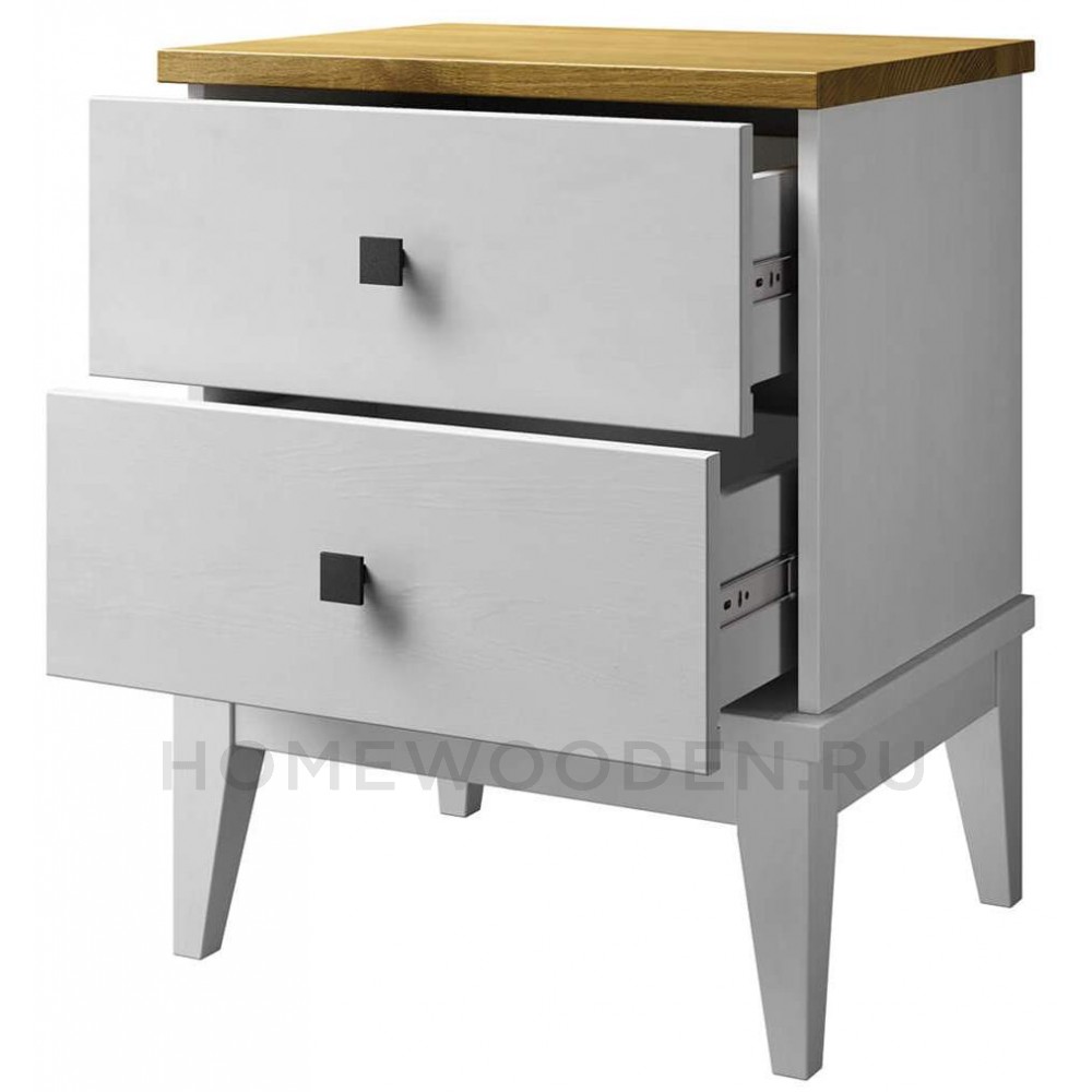 Тумба прикроватная Бон Вояж 02 из массива сосны