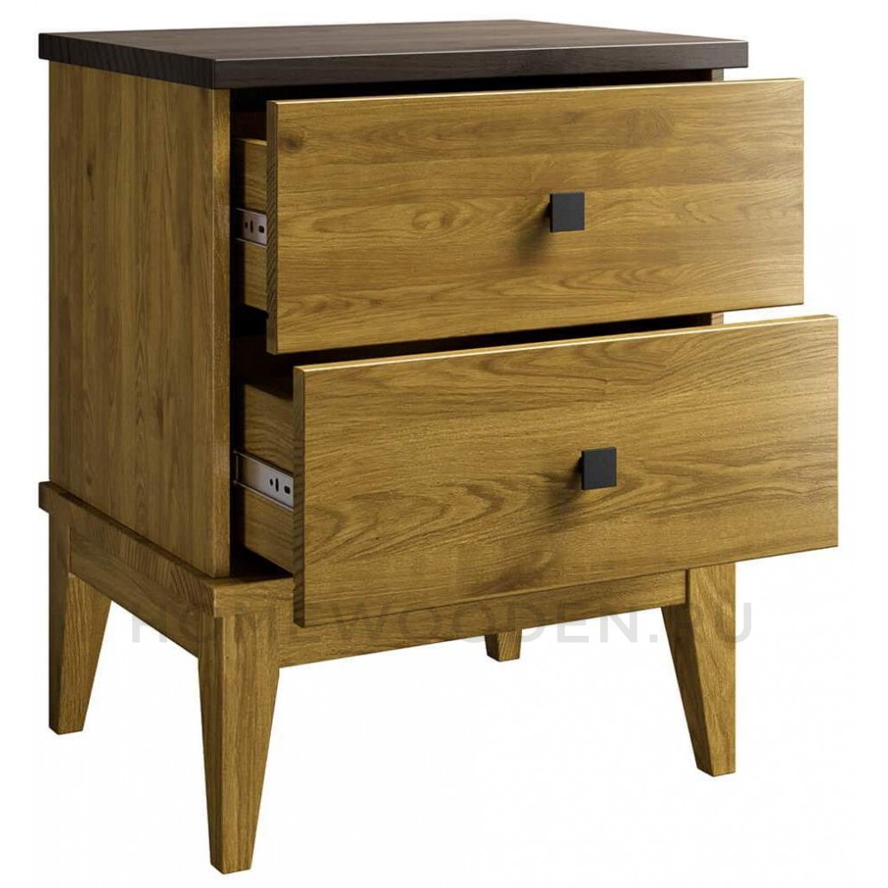 Тумба прикроватная Бон Вояж 02 из массива сосны