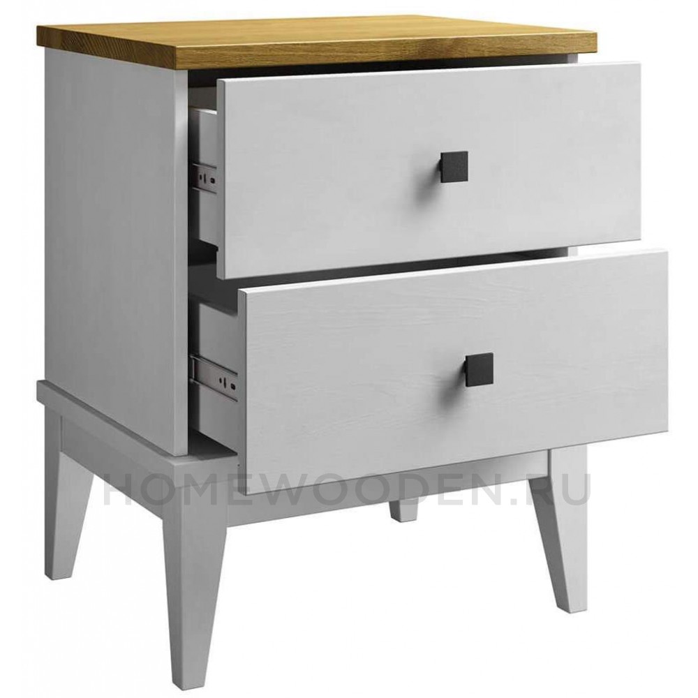 Тумба прикроватная Бон Вояж 02 из массива сосны