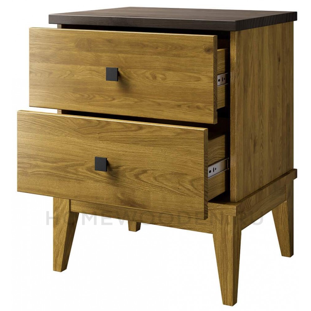 Тумба прикроватная Бон Вояж 02 из массива сосны