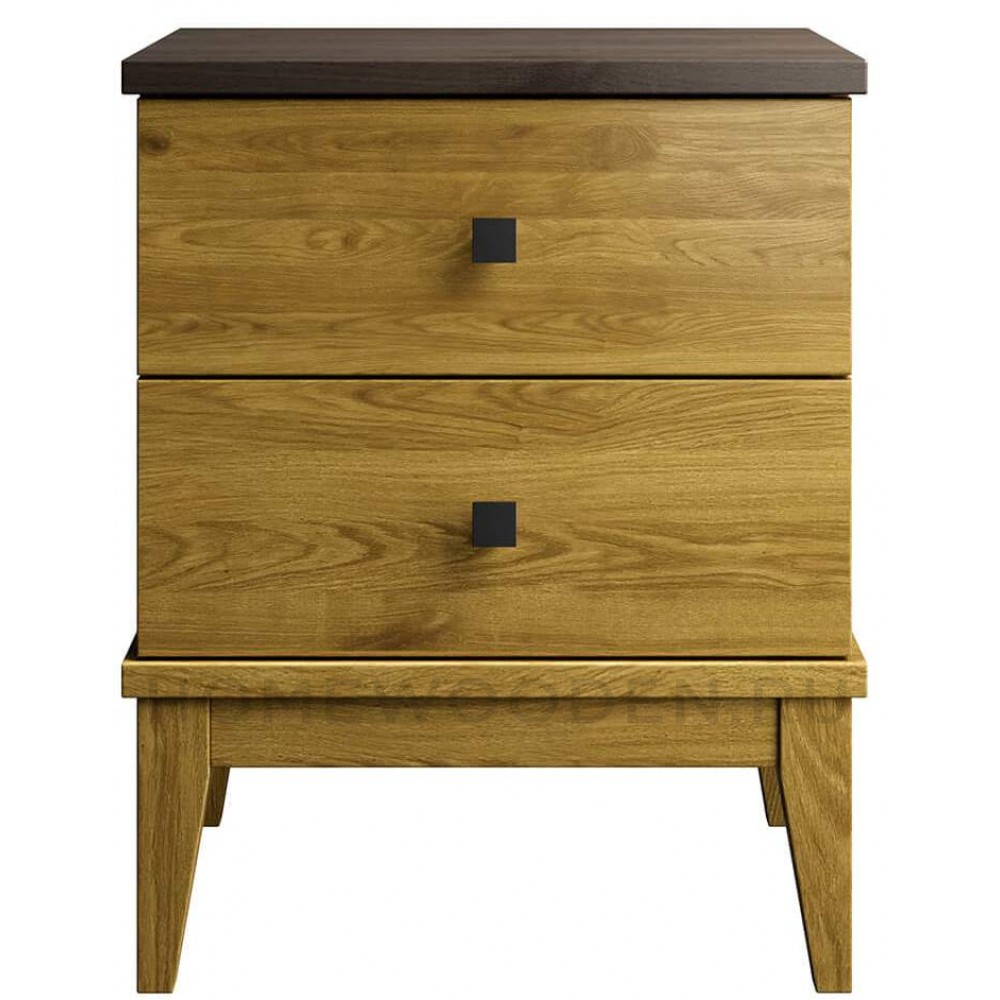 Тумба прикроватная Бон Вояж 02 из массива сосны