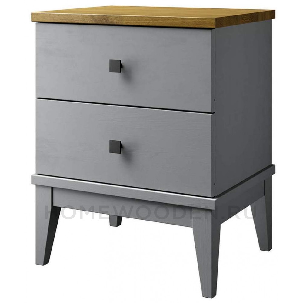 Тумба прикроватная Бон Вояж 02 из массива сосны