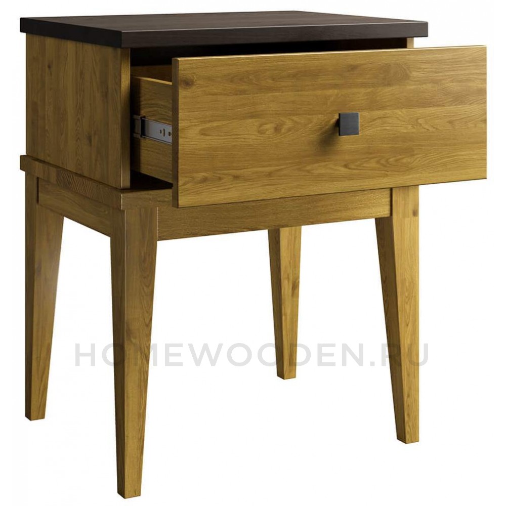 Тумба прикроватная Бон Вояж 01 из массива сосны