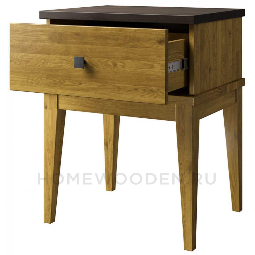 Тумба прикроватная Бон Вояж 01 из массива сосны