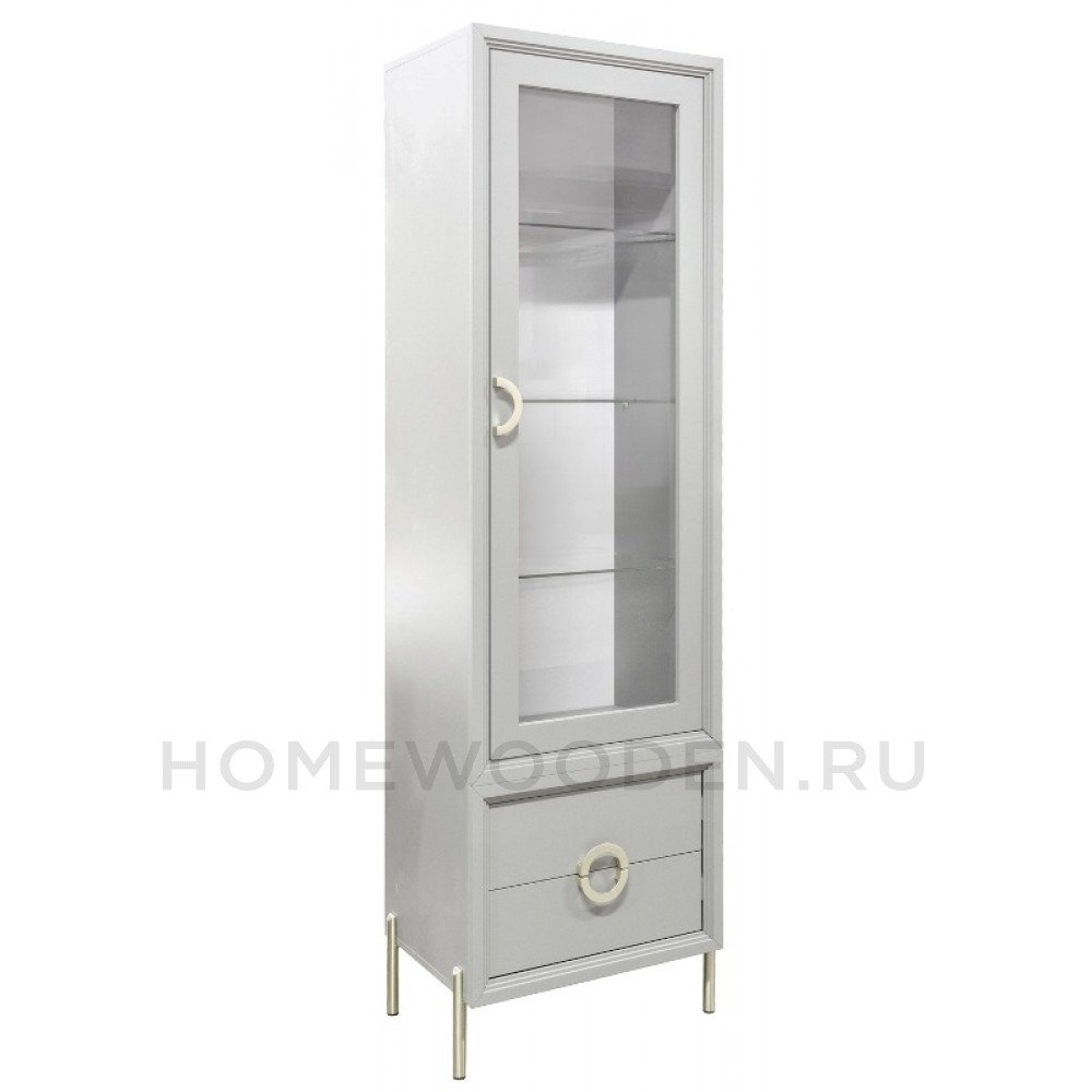 Шкаф с витриной Флора П6.980.0.01