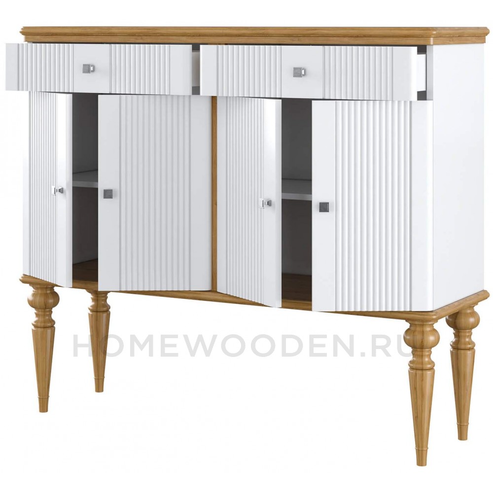 Тумба Рандеву 42 из массива сосны