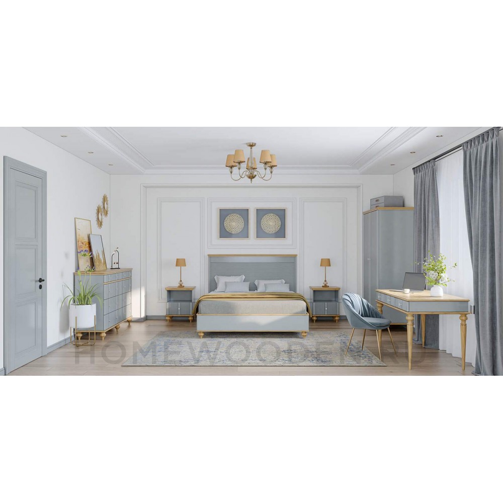 Кровать Рандеву из массива сосны