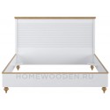 Кровать Рандеву из массива сосны