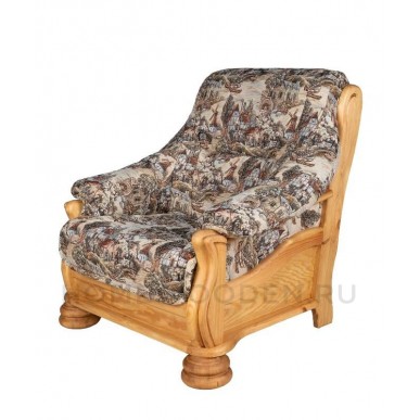 Кресло "Цезарь" каркас из массива сосны / ткань Гобелен
