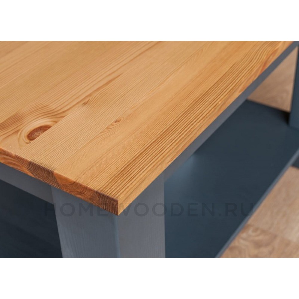 Стол журнальный Форест малый серый 7012/бейц масло