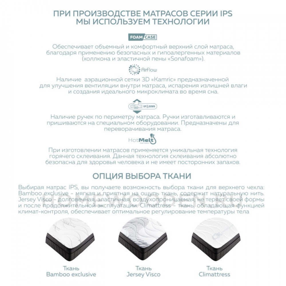Матрас BUITTY 7 зон комфорта