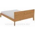Кровать двойная Доната 2 Ф-137.2 (Дуб)