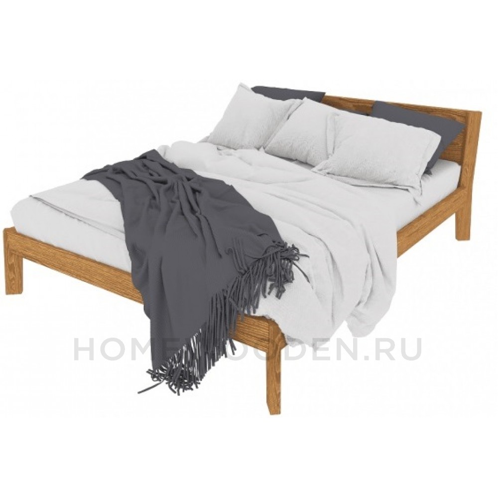 Кровать двойная Доната 2 Ф-137.2 (Дуб)