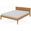 Кровать двойная Доната 2 Ф-137.2 (Дуб)