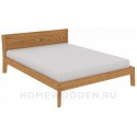 Кровать двойная Доната 2 Ф-137.2 (Дуб)
