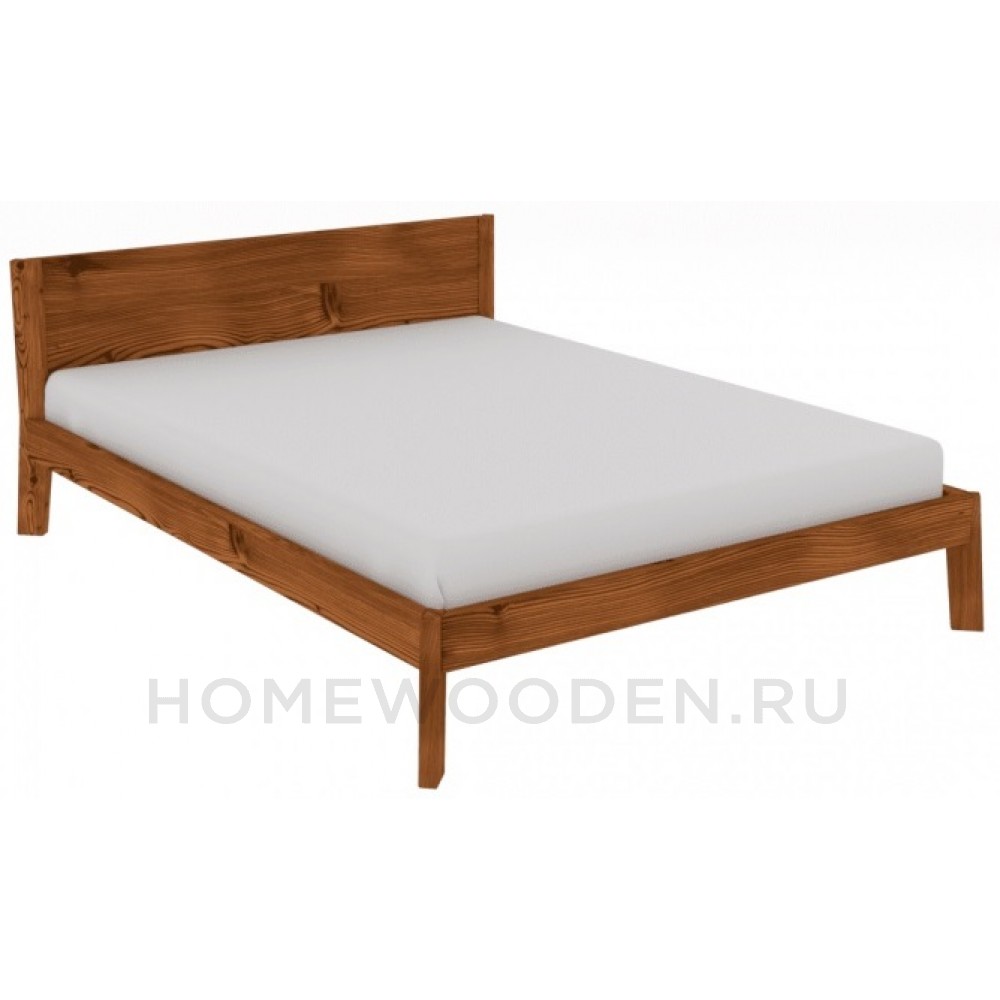 Кровать двойная Доната 2 Ф-137.2-01 (Сосна)