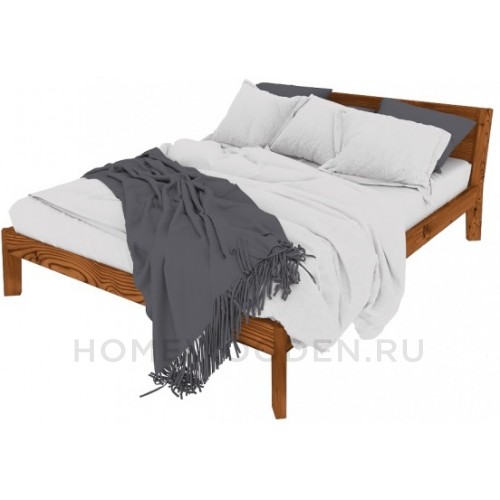 Кровать двойная Доната 2 Ф-137.2-01 (Сосна)