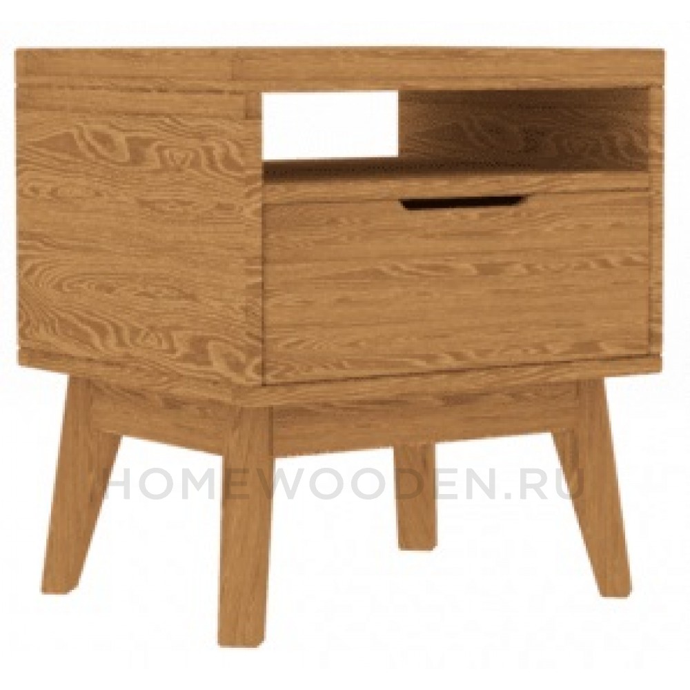 Тумба прикроватная Доната 3 Ф-137.3 (Дуб)