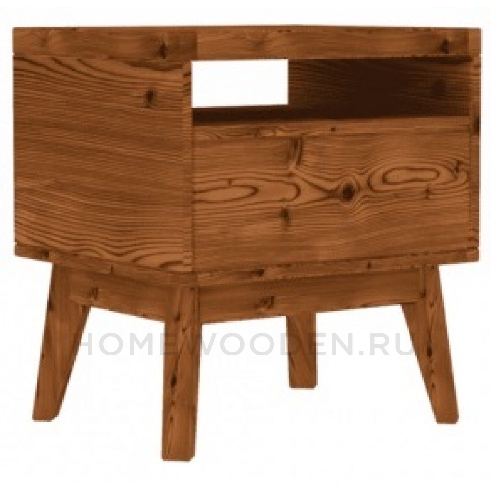 Тумба прикроватная Доната 3 Ф-137.3-01 (Сосна)