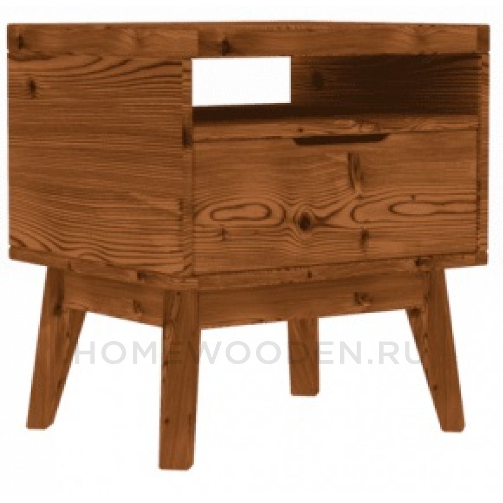 Тумба прикроватная Доната 3 Ф-137.3-01 (Сосна)