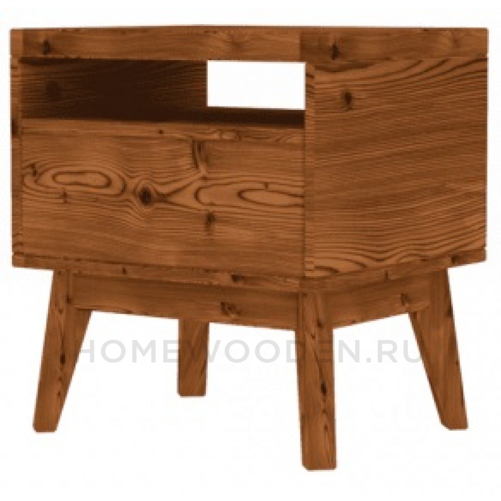 Тумба прикроватная Доната 3 Ф-137.3-01 (Сосна)