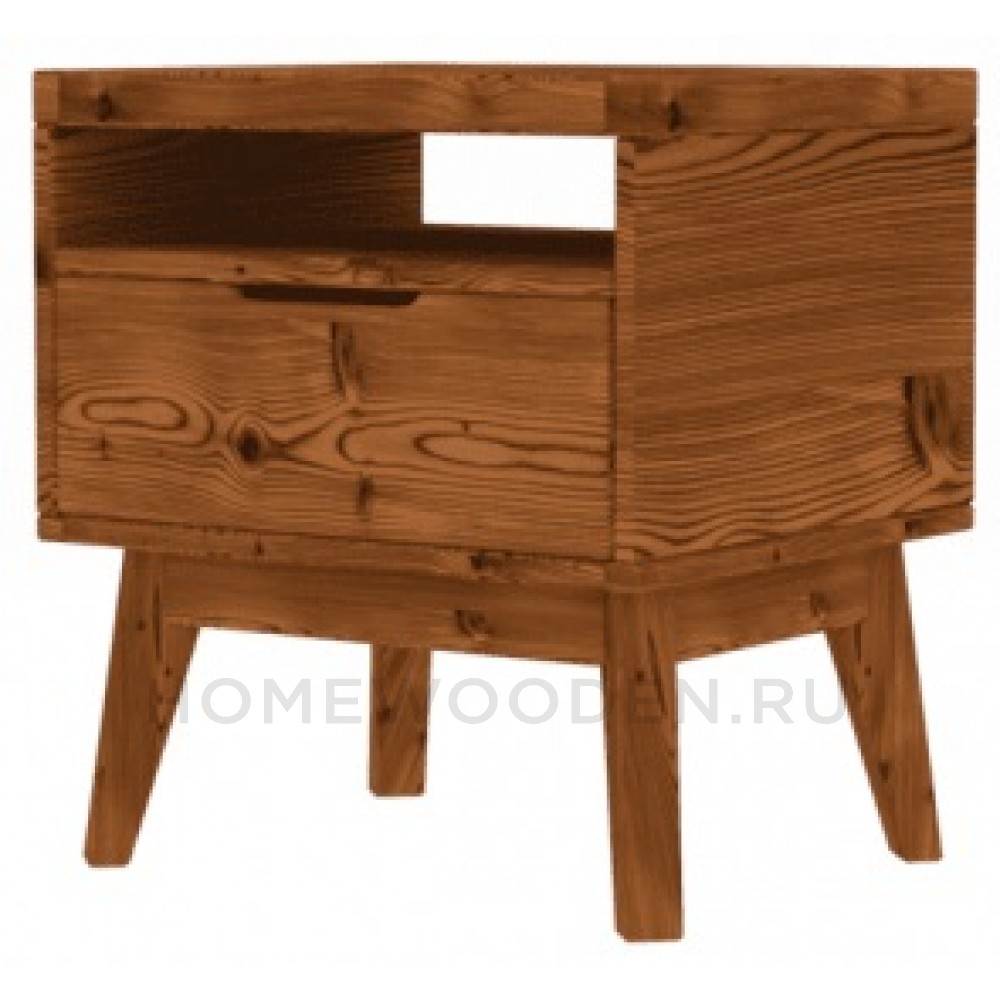 Тумба прикроватная Доната 3 Ф-137.3-01 (Сосна)