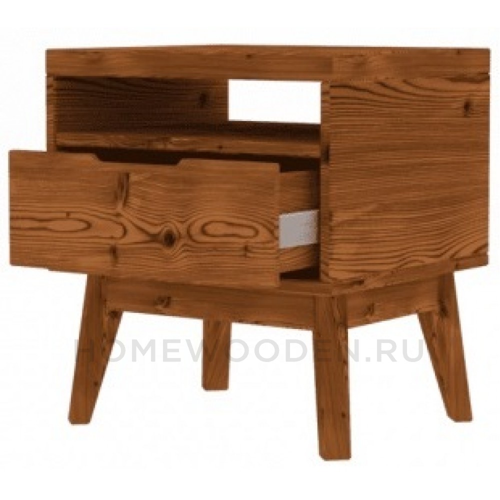 Тумба прикроватная Доната 3 Ф-137.3-01 (Сосна)