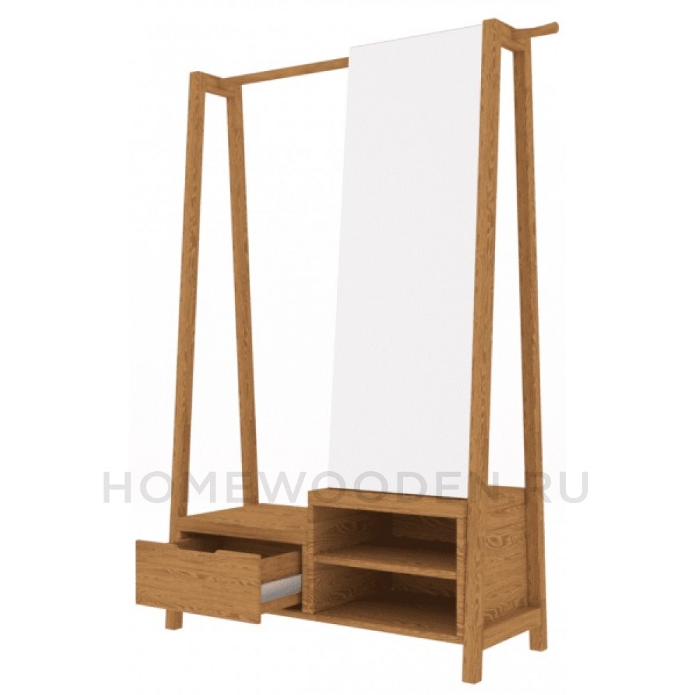 Вешалка напольная Доната 4 Ф-137.4 (Дуб)