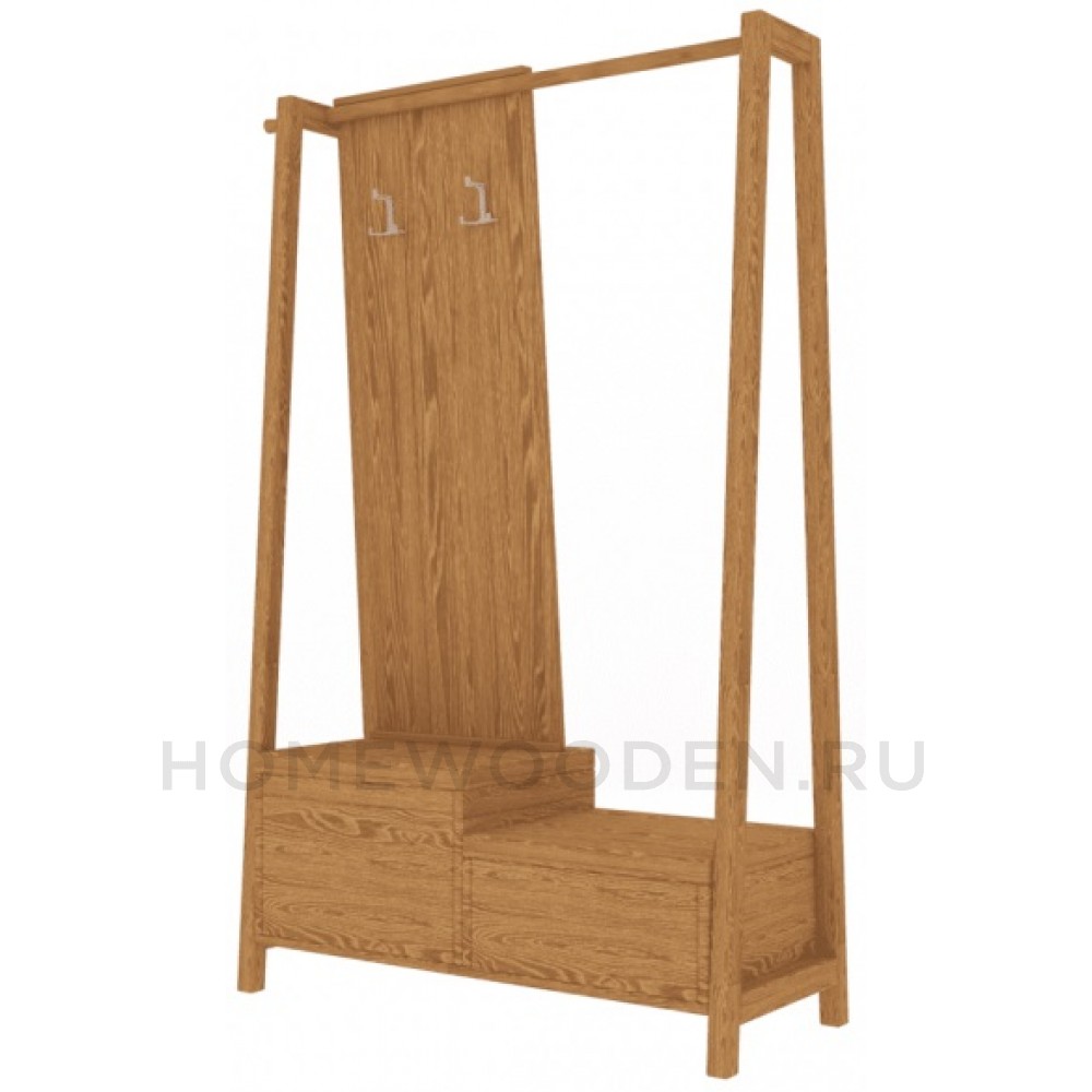Вешалка напольная Доната 4 Ф-137.4 (Дуб)