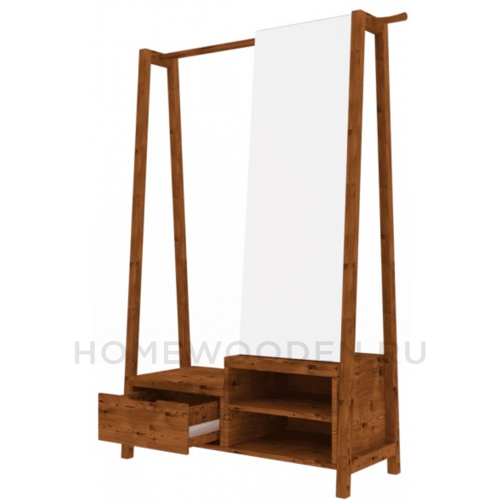 Вешалка напольная Доната 4 Ф-137.04-01 (Сосна)