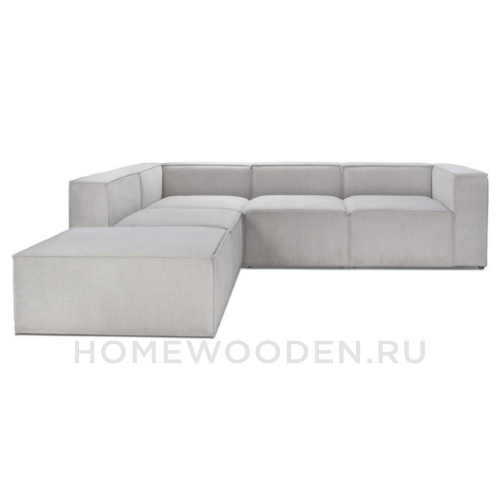 Диван угловой TAVOLA с пуфом