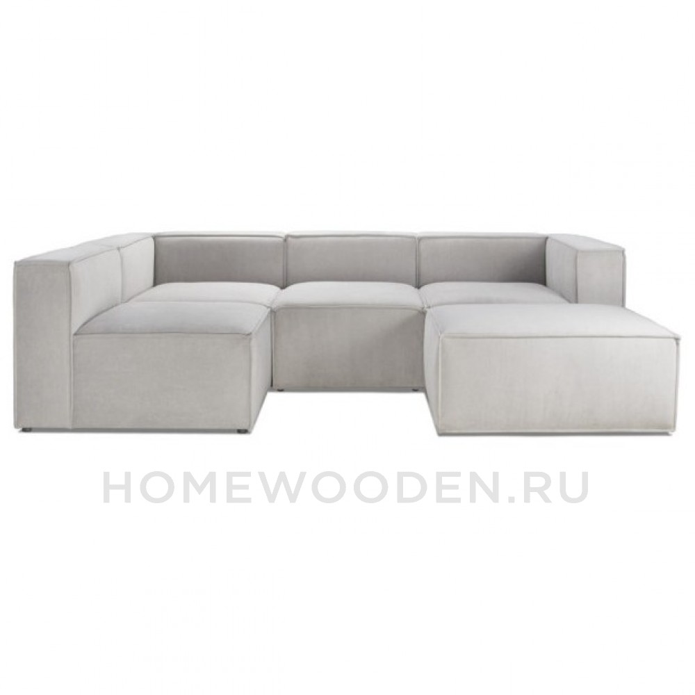 Диван угловой TAVOLA с пуфом