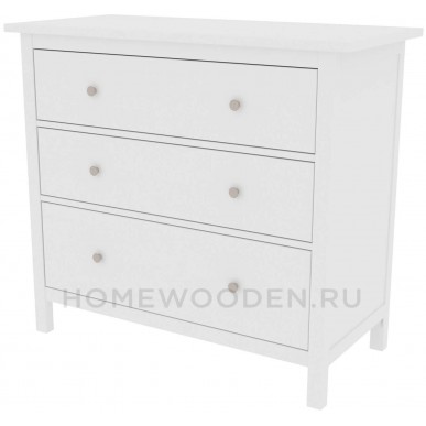 Комод Кантри 03 из массива сосны