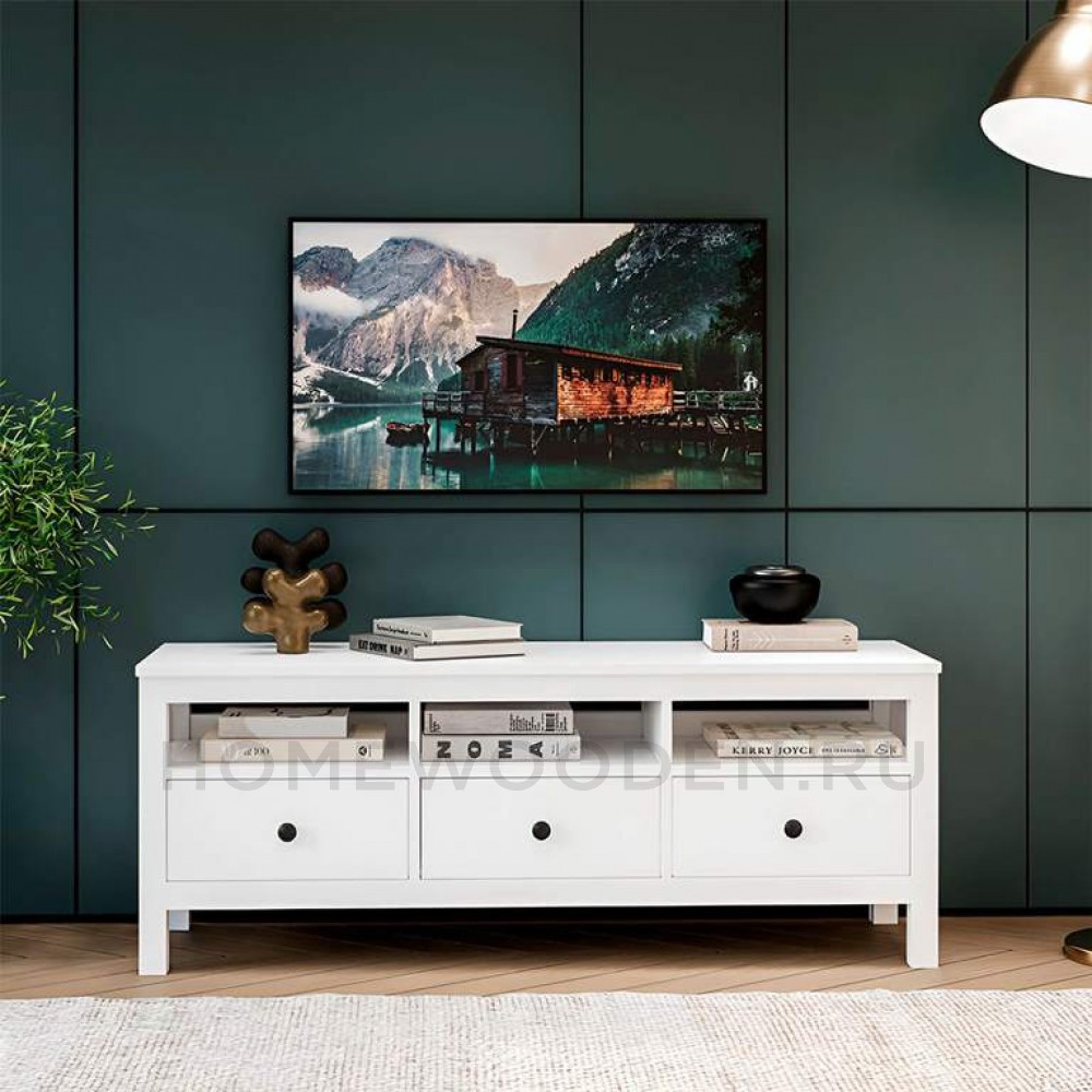 Тумба ТВ Кантри 03 из массива сосны