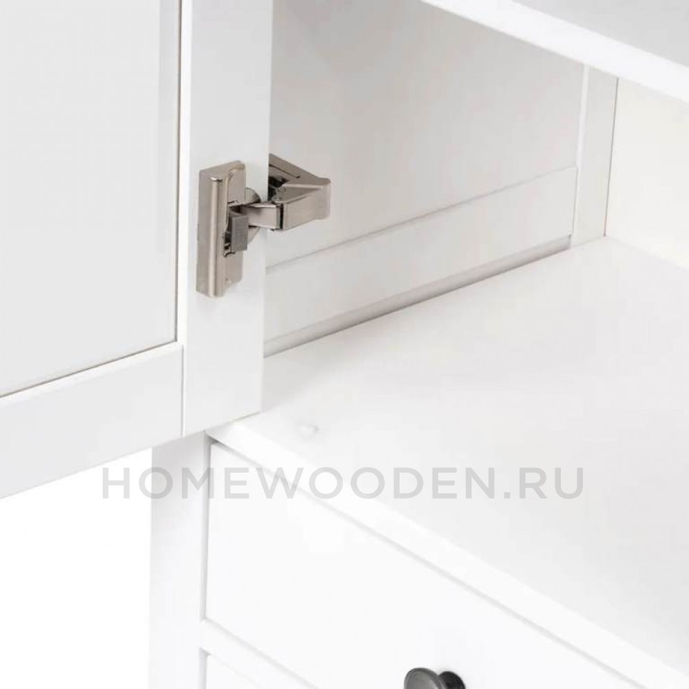 Шкаф для посуды Кантри 13 из массива сосны