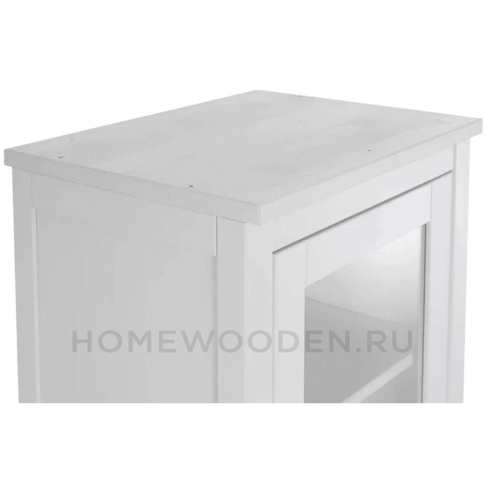 Шкаф для посуды Кантри 13 из массива сосны