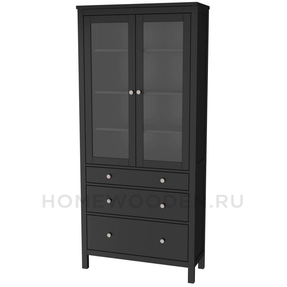 Шкаф для посуды Кантри 23 из массива