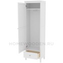 Шкаф для одежды Кантри 11 из массива сосны