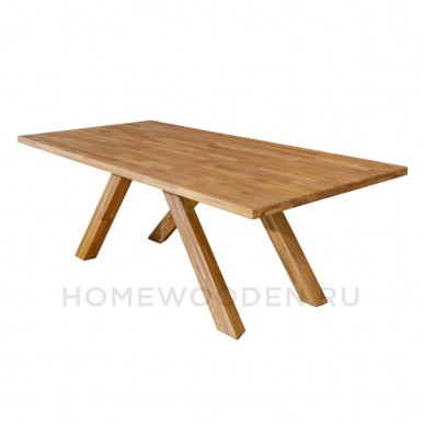 Cтол Декстер 1 массив дуба — 200х100