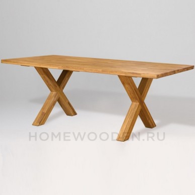 Cтол Декстер 2 массив дуба — 200х100
