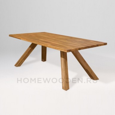 Cтол Декстер 3 массив дуба — 200х100