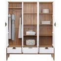 Шкаф 3х дверный с глухими дверями Бридж
