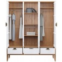 Шкаф 3х дверный с глухими дверями Бридж
