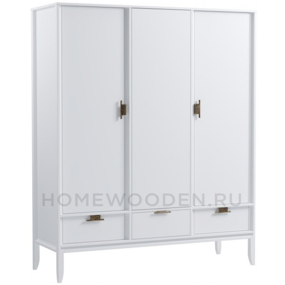 Шкаф 3х дверный с глухими дверями Бридж